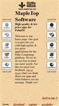 Mobile Screenshot of mapletop.com